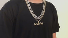 Load and play video in Gallery viewer, Savage Pendant (+ Free Chain)