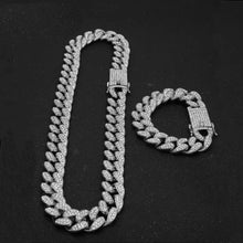 Load image into Gallery viewer, Miami Cuban Link Set (Chain + Bracelet)
