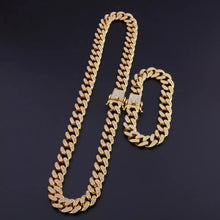 Load image into Gallery viewer, Miami Cuban Link Set (Chain + Bracelet)