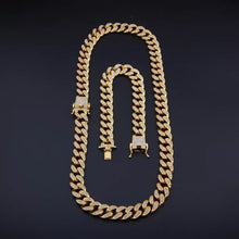 Load image into Gallery viewer, Miami Cuban Link Set (Chain + Bracelet)