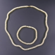 Load image into Gallery viewer, Miami Tennis Set® (Chain + Bracelet)