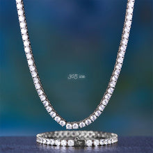 Load image into Gallery viewer, Miami Tennis Set® (Chain + Bracelet)