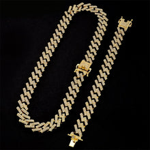 Load image into Gallery viewer, Prong Cuban Link Set (Chain + Bracelet)