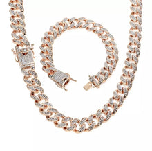 Load image into Gallery viewer, Miami Cuban Link Set (Chain + Bracelet)