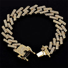 Load image into Gallery viewer, Prong Cuban Link Set (Chain + Bracelet)
