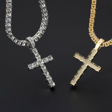 Load image into Gallery viewer, Cross Pendant (+ Free Chain)
